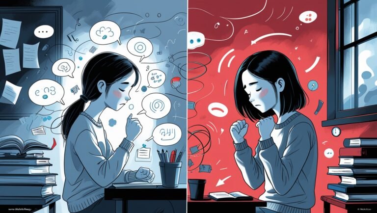 Overthinking vs Anxiety