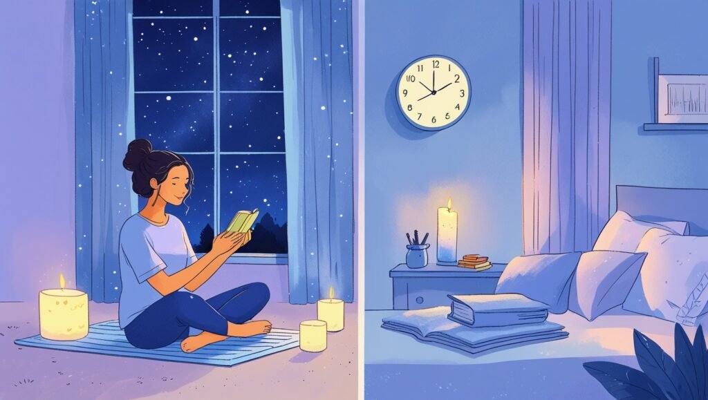 pre-bedtime routine