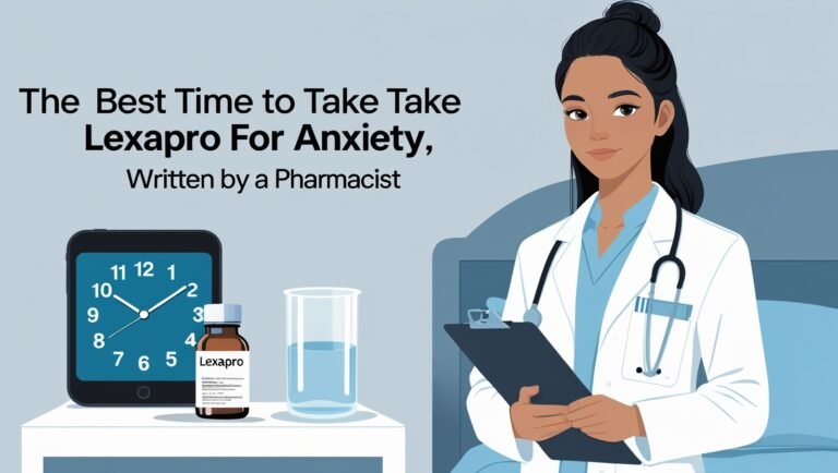 The Best Time to Take Lexapro for Anxiety, Written by a Pharmacist